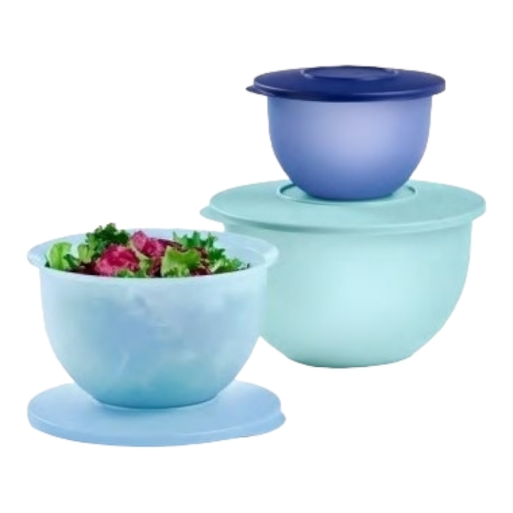 NEW Tupperware Impressions Classic Bowl Set Bundle